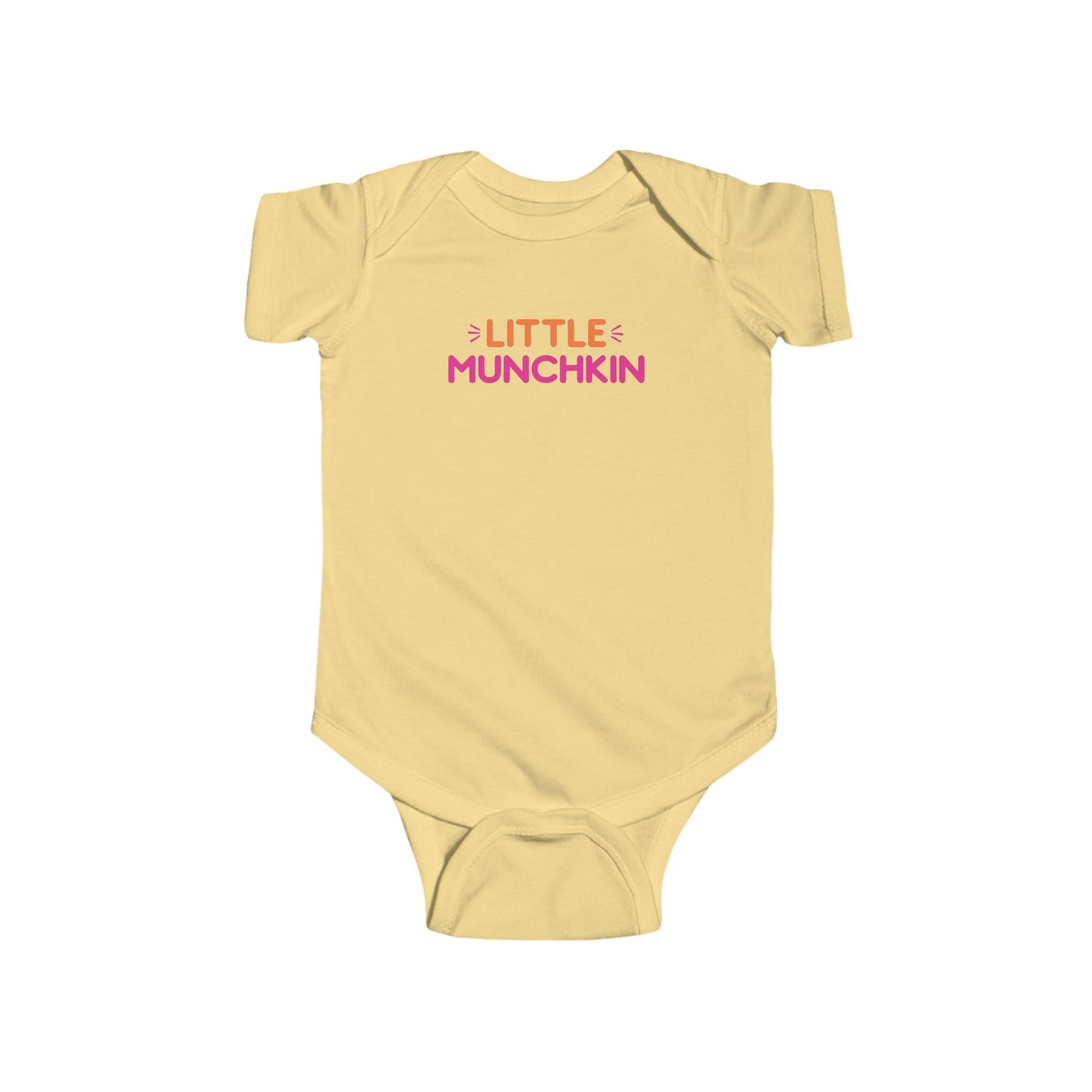 Infant Bodysuit — "Little Munchkin" Cute Baby Onesie