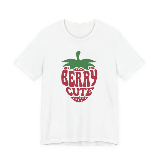 Berry Cute T-Shirt — Retro Strawberry Graphic Tee