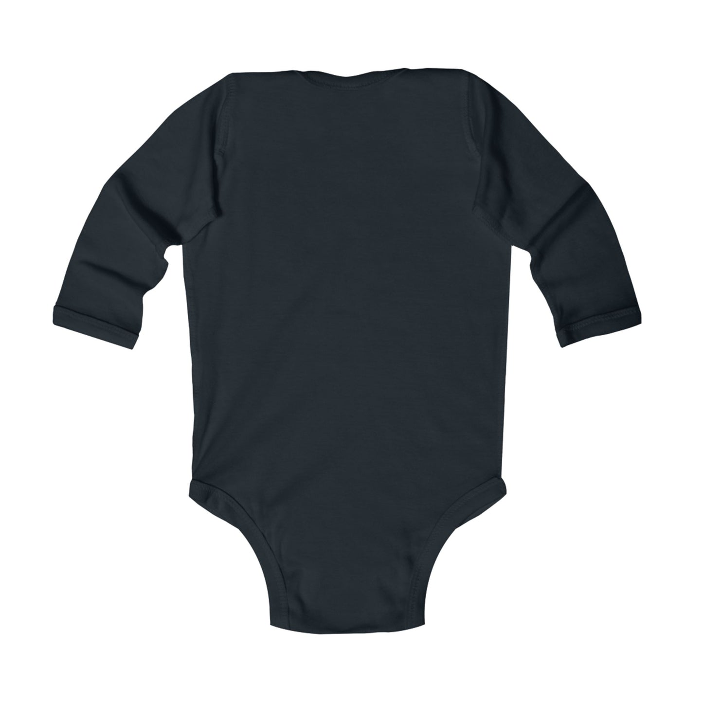 Infant Long Sleeve Bodysuit - "I'm Turtley Adorable" Cute Baby Turtle Bodysuit