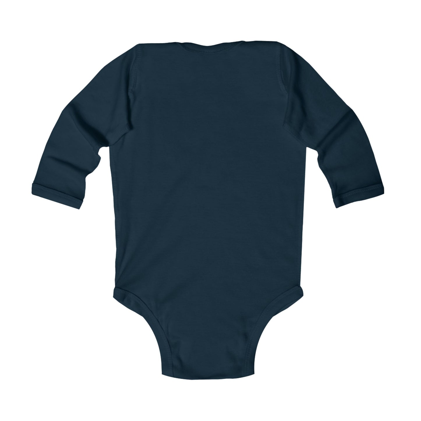 Infant Long Sleeve Bodysuit - "I'm Turtley Adorable" Cute Baby Turtle Bodysuit