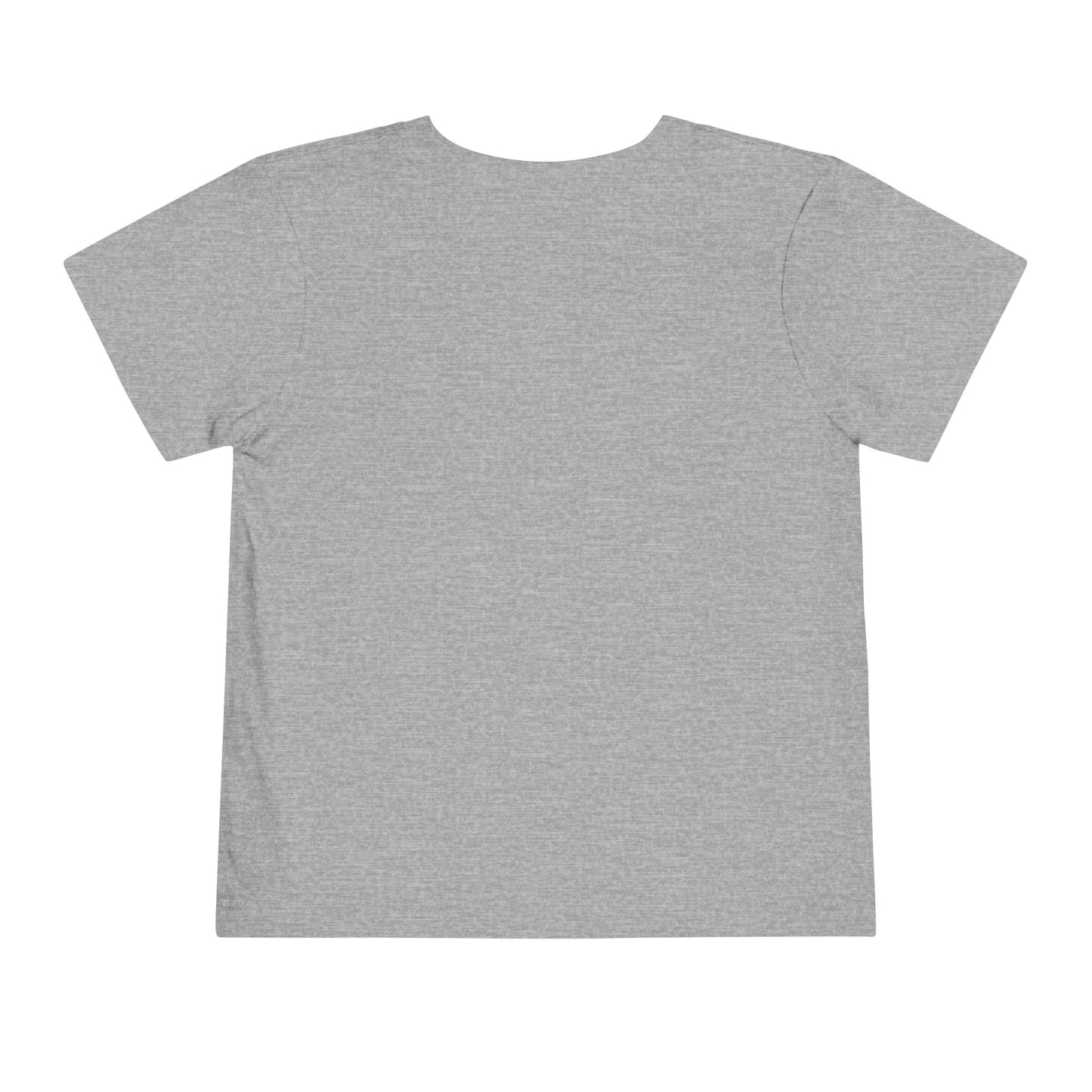 Toddler Tee — "God Is Good" Floral Faith Shirt