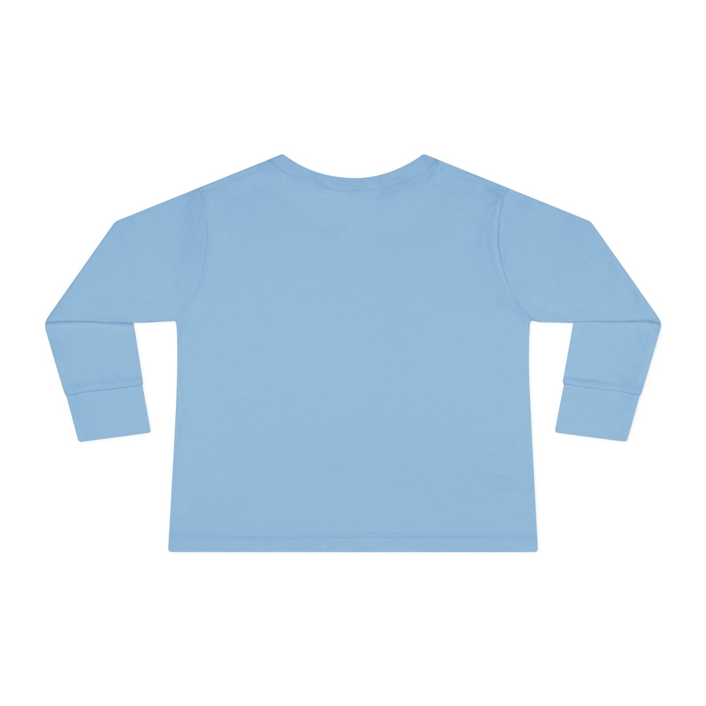 Toddler Long Sleeve Tee — "I’m Turtley Cute" Colorful Baby Turtle Top
