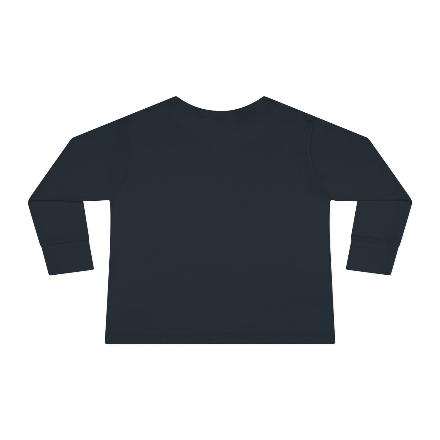 Toddler Long Sleeve Tee — "I’m Turtley Cute" Colorful Baby Turtle Top