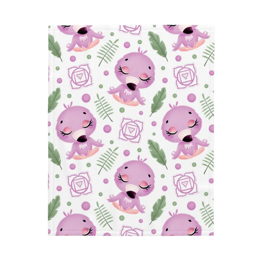 Flamingo Nursery Blanket – Soft Baby Blanket 40x50