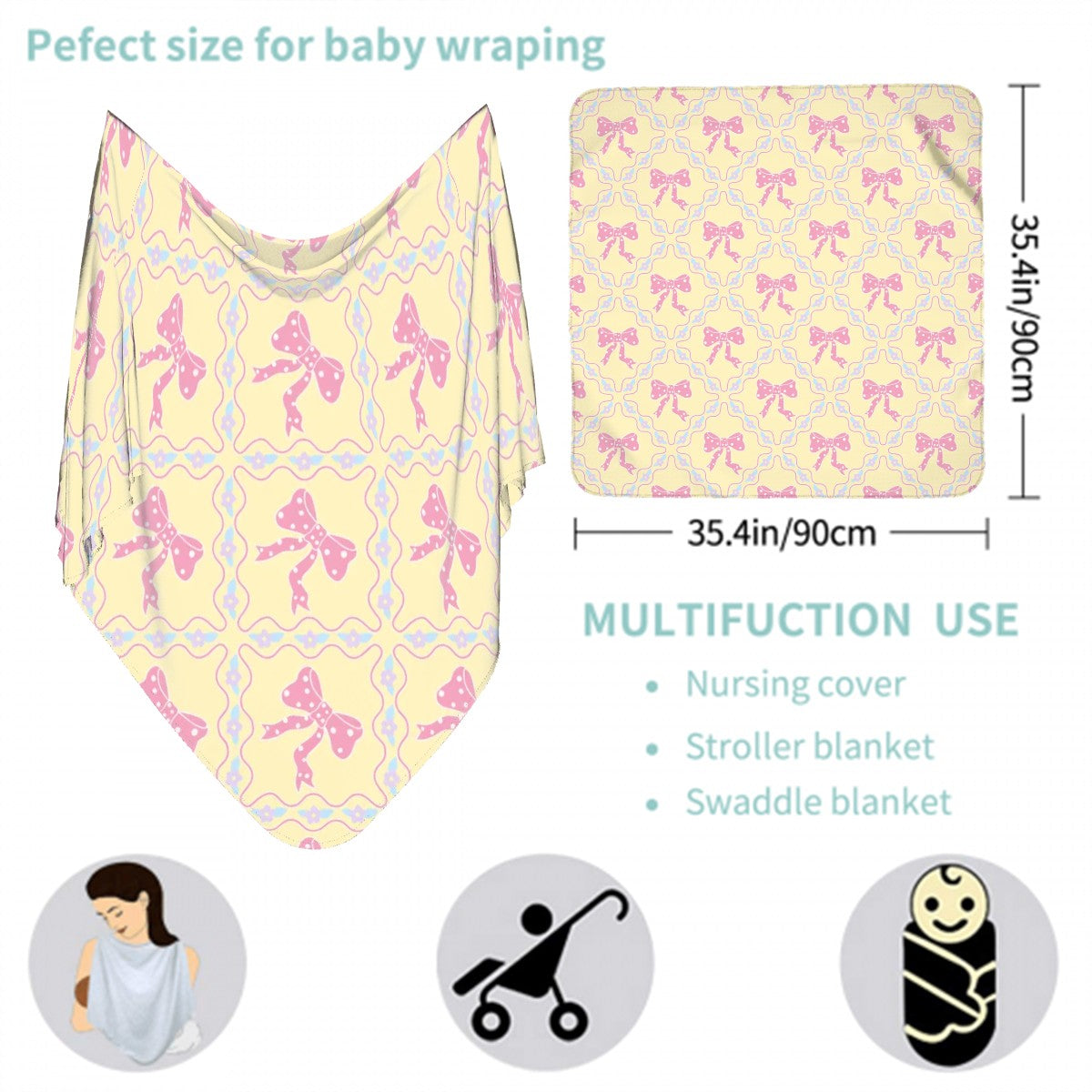 Newborn Swaddle Blanket