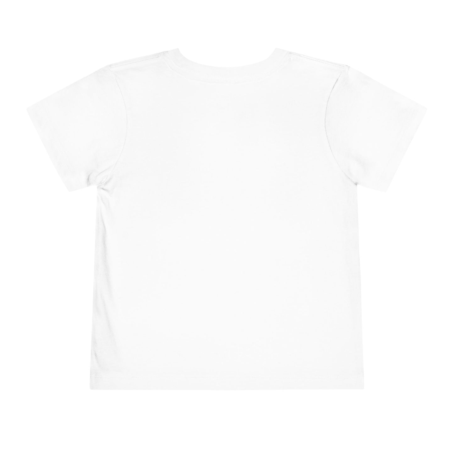 Toddler Tee — "God Is Good" Floral Faith Shirt