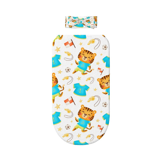 Baby Swaddle Sack with Baby Headbands