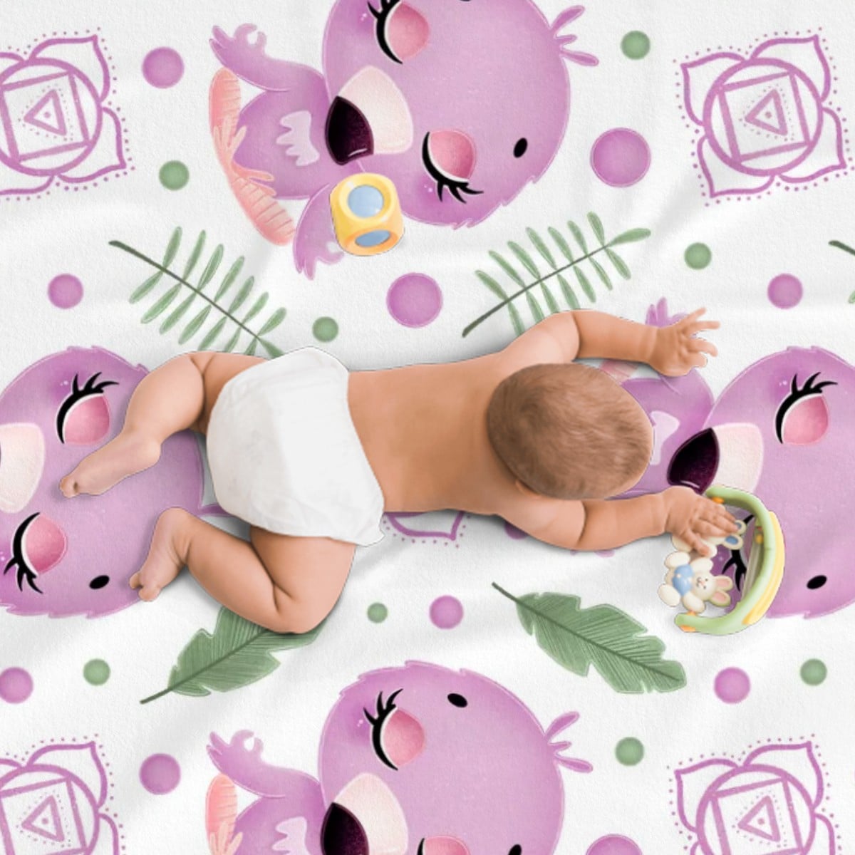 Flamingo Nursery Blanket – Soft Baby Blanket 40x50