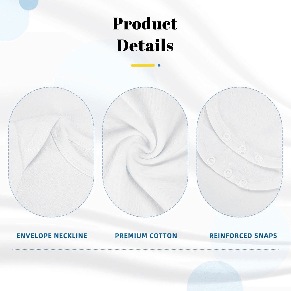 Short Sleeve Onesie Customized Services