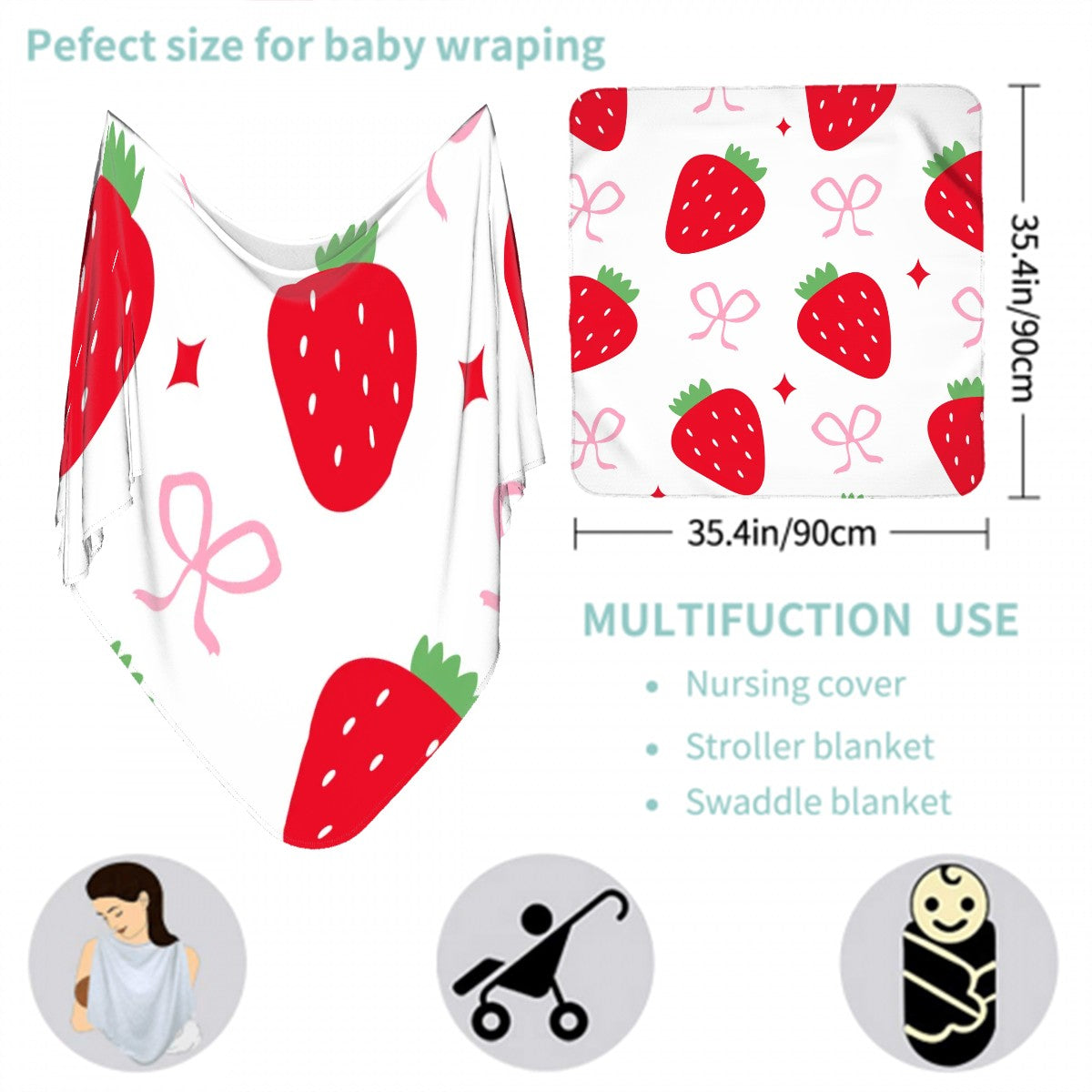Newborn Swaddle Blanket