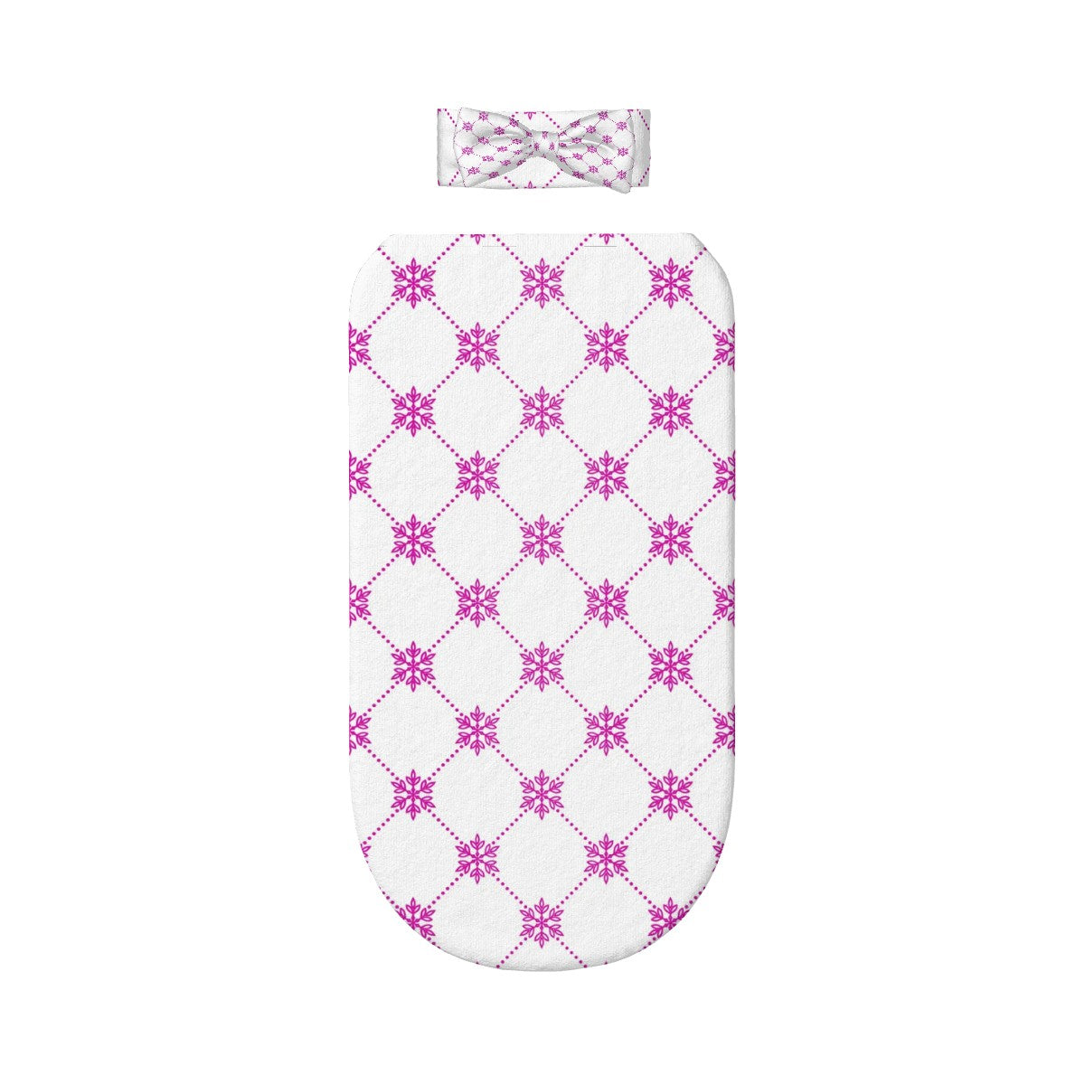 Baby Swaddle Sack with Baby Headbands