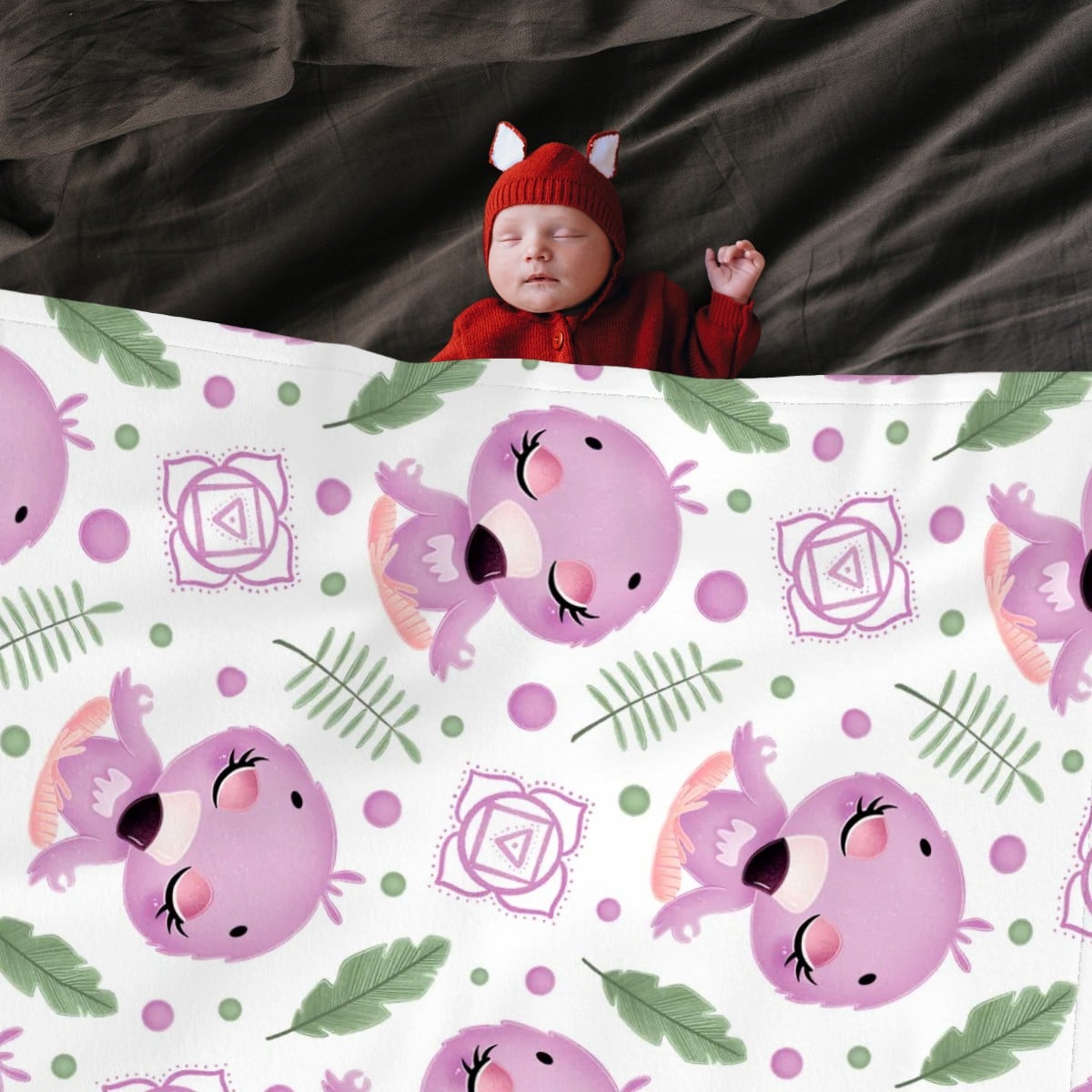 Flamingo Nursery Blanket – Soft Baby Blanket 40x50